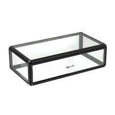 Portable Display Case With Black