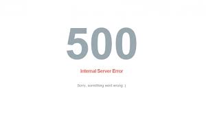 fix 500 internal server error in apache