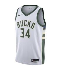 Get your giannis antetokounmpo greece jersey today and save 25% off + free shipping on all orders. Nike Milwaukee Bucks Giannis Antetokounmpo Association Swingman Jersey White 864429 100 Moda3 Moda3