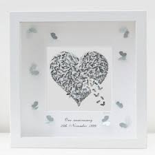 25th wedding silver anniversary gifts