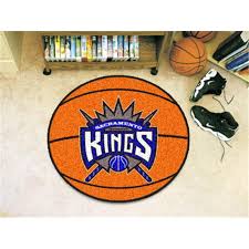 nba sacramento kings basketball mat