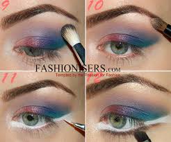 bird of paradise eye makeup tutorial