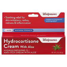 walgreens hydrocortisone cream 1 aloe