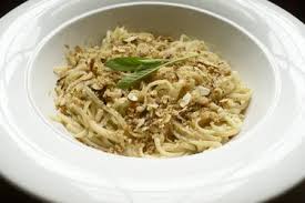linguine with brown er sage and