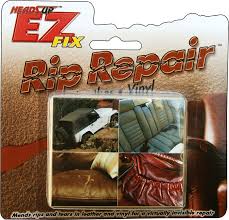 Ez Fix Rip Repair Leather And Vinyl Kit