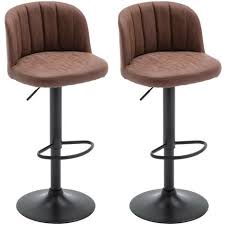 Leather Breakfast Bar Chairs