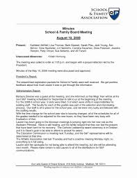 10 Sample Minutes Of A Meeting Template Proposal Sample