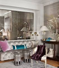 how to use decorative mirror tiles in