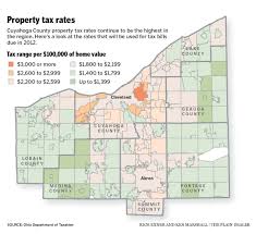 Cuyahoga County Property Tax Rates 35 Percent Higher Than