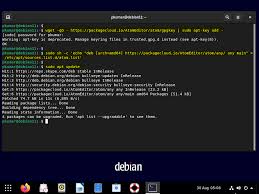 install atom text editor in debian 11
