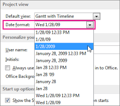 Change The Date Format Project