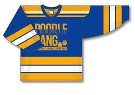 Poodle Gang Hockey Jersey Hockey Poodle Size Chart