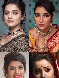 gorgeous makeup looks of marathi