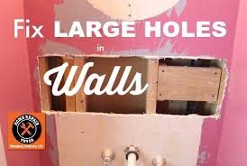 How To Fix A Large Hole In The Wall