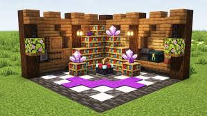 10 coolest minecraft enchantment room