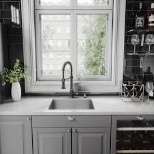 vigo edison pull down spray kitchen faucet