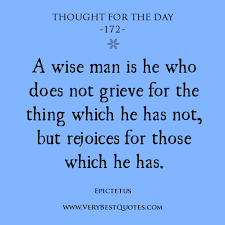 Thought For The Day: A wise man - Inspirational Quotes about Life ... via Relatably.com