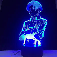 Here i will try to give you a guide of gift: 3d Night Light Anime Attack On Titan Acrylic Table Lamp For Home Room Decor Light Cool Kid Child Gift Captain Levi Ackerman Figure Light No Remote Walmart Com Walmart Com