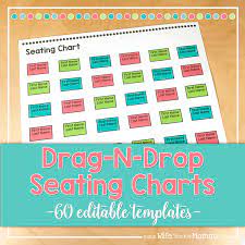 drag and drop seating charts wife