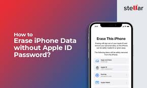 how to erase iphone data without apple