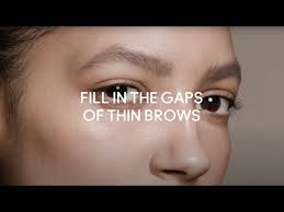 gaps of thin brows mac cosmetics