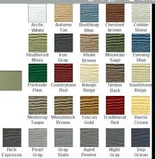 Exterior Paint Colors Chart Tubon Info