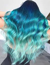 Black to navy blue ombre hair this is one of the most attractive and popular blue ombre hair versions now. 20 Beautiful Styling Ideas For Blue Ombre Hair