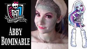 abby bominable makeup tutorial monster