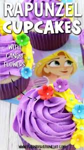 rapunzel cupcakes party food idea the