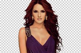 Auburn hair ranges in shades from medium to dark. Dulce Maria Red Hair Rebelde Hair Purple Black Hair People Png Klipartz