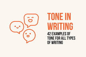 tone in writing 42 exles of tone