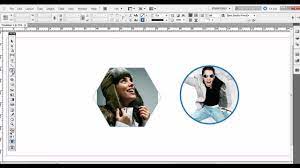 adobe indesign using the frame tools