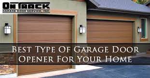 best type of garage door opener for