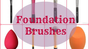makeup brush guide foundation brushes