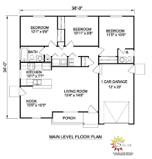 House Plan 94440 Ranch Style With
