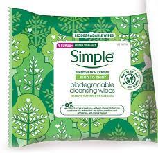 skin biodegradable wipes 25 pack