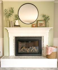 diy fireplace renovation tutorial