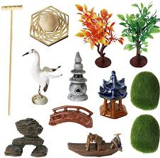 Japanese Zen Garden Accessories Kit