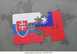 Puzzle National Flag Slovakia Taiwan On Stock Illustration 553757500 gambar png