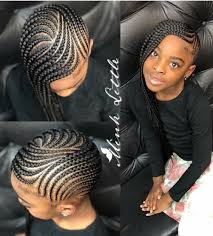 Imagine if you had a the various styles come about by twisting goddess braids into knots or buns and combining them with smaller ones, although large cornrows are the. 10 Cute Back To School Natural Hairstyles For Black Kids Coils And Glory