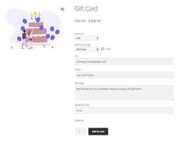 woocommerce gift cards somewherewarm