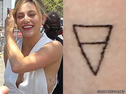 47 celebrity triangle tattoos steal