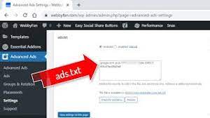 fix google adsense ads txt file issues