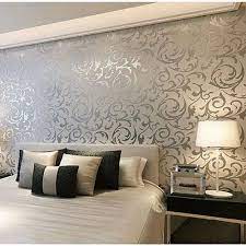Leatherette Bedroom Designer Wallpaper