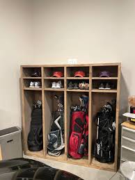 Golf Bag Garage Storage I Had Made