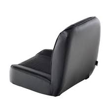 Low Back Bucket Front Seat Black