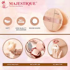 majestique face soft pad pink tone