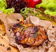 herb grilled boneless pork chops recipe