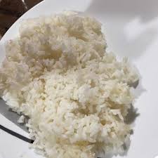 calories in white rice 1 3 cup dry