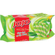 Bánh xốp ống JOJO vị lá dứa 125g – MM Mega Market